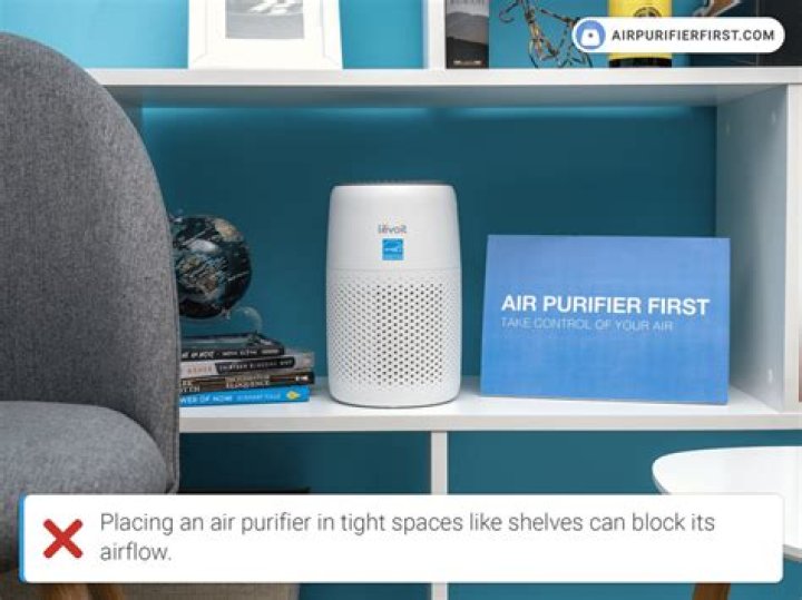 Where should an air purifier be placed in a room