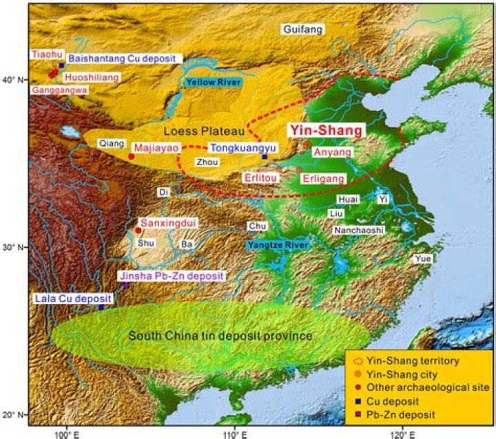 Where was Anyang in ancient China