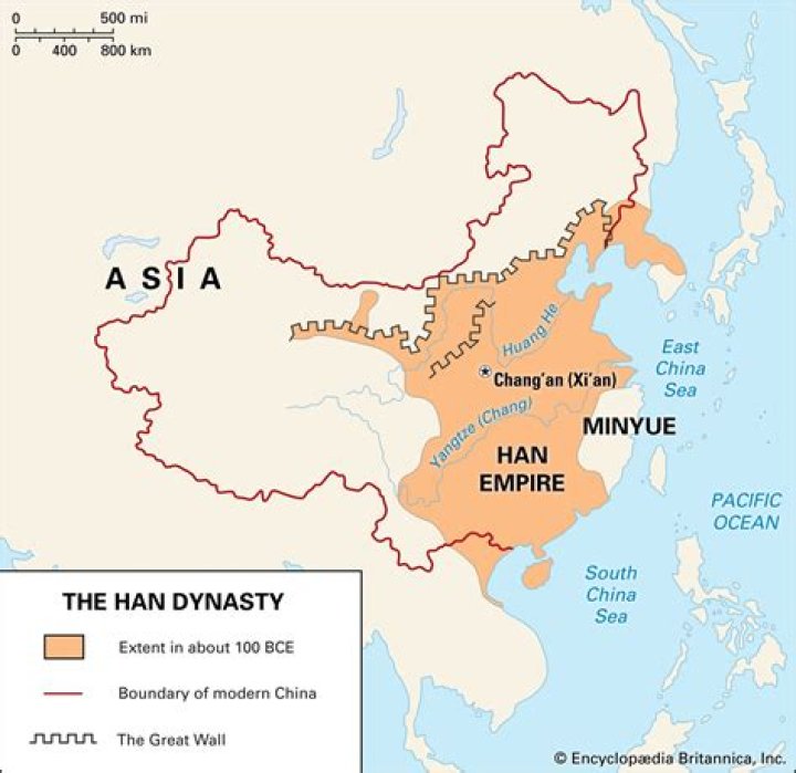 Where was the Han dynasty located