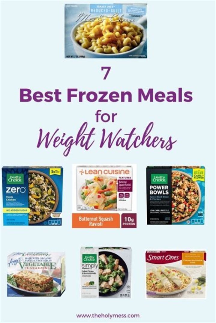 Which frozen meals have WW points