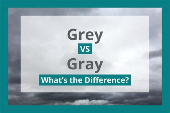Which is correct grey or gray
