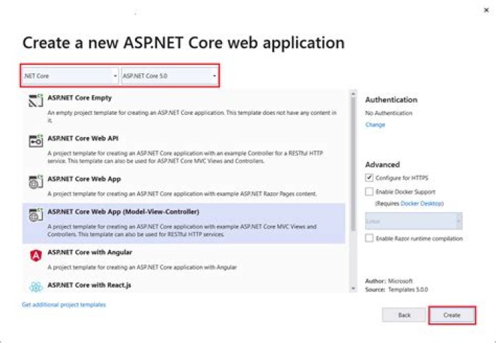 Which service can host an ASP NET application