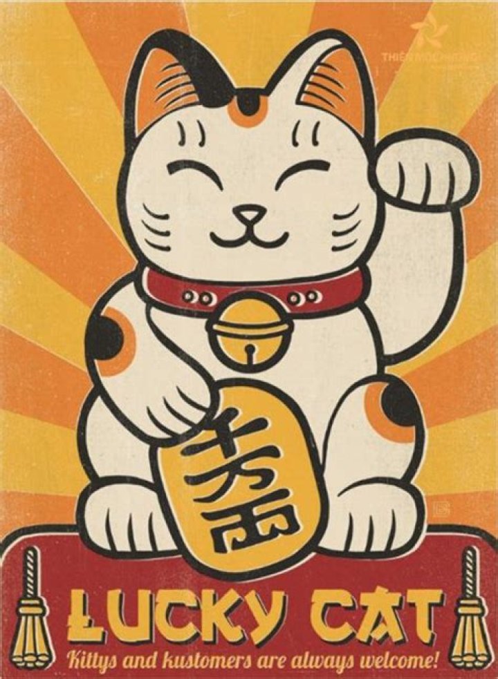 Which way should a lucky cat face