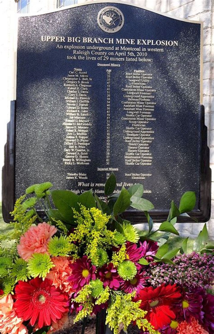 Who died in Upper Big Branch mine