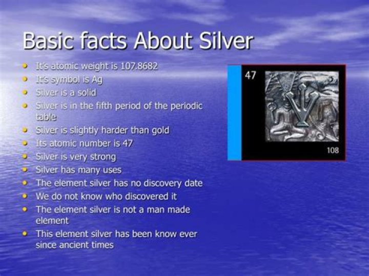 Who discovered the element silver