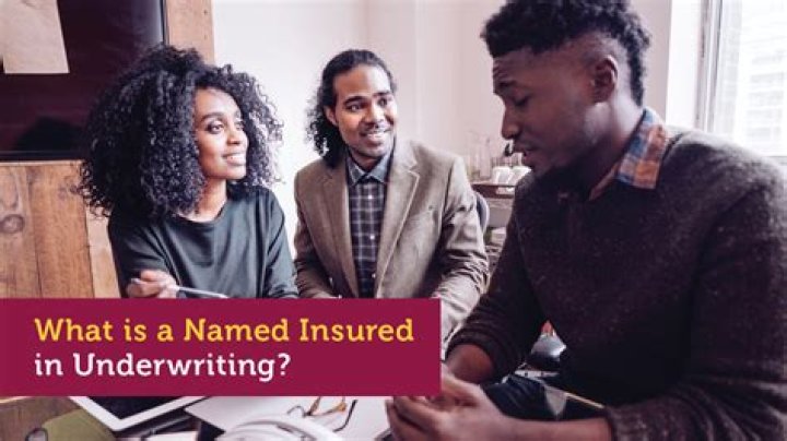 Who is considered a named insured