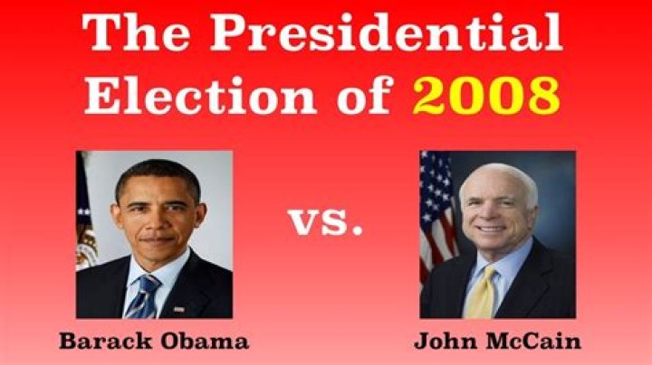 Who were the 2 candidates in 2008