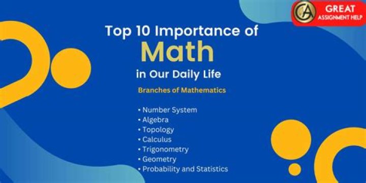 Why is math important in life