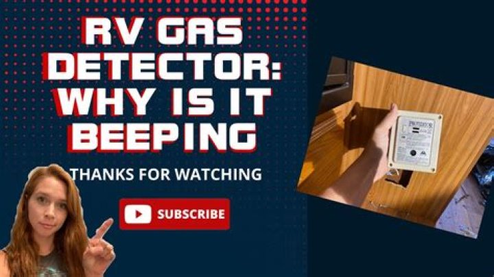 Why is my gas detector beeping