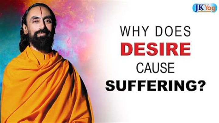 Why is suffering caused by desire
