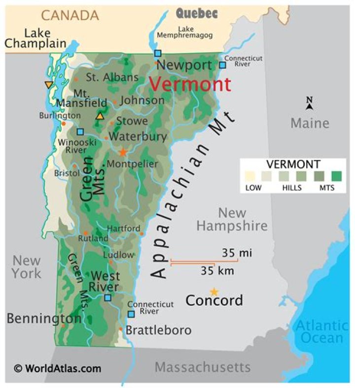 Why is Vermont abbreviated VT