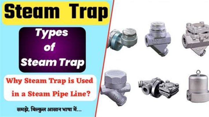 Why steam trap is used in piping